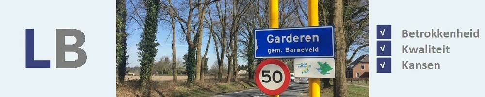 De standpunten van Lokaal Belang voor het dorp Garderen