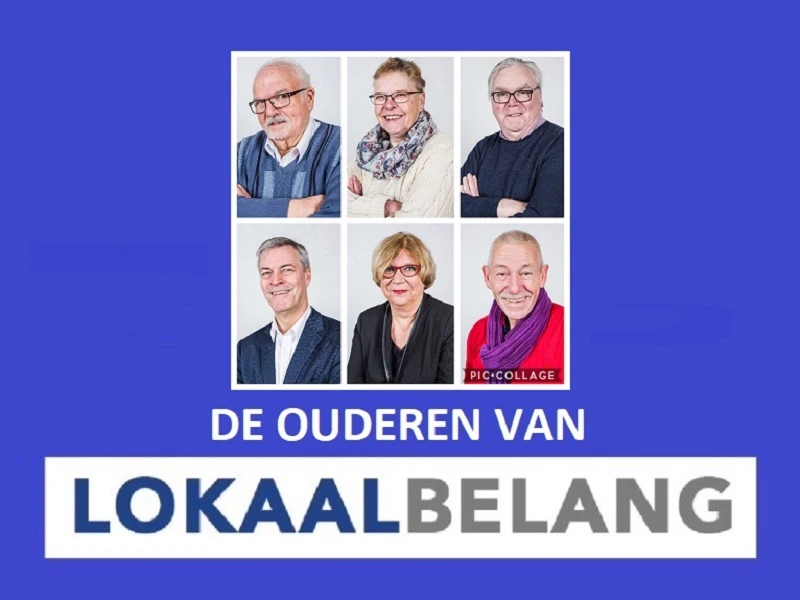 De ouderen op de kieslijst van Lokaal Belang Barneveld