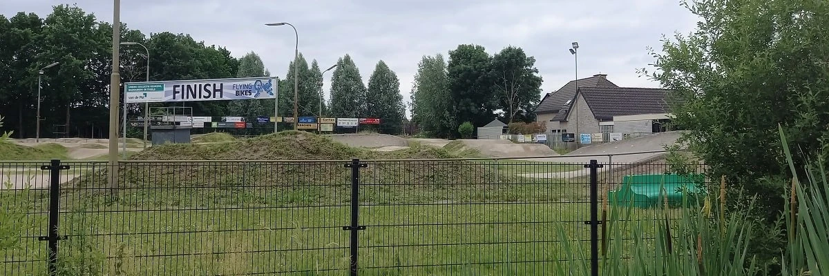 De oude locatie van de Flying Bikes in Kootwijkerbroek