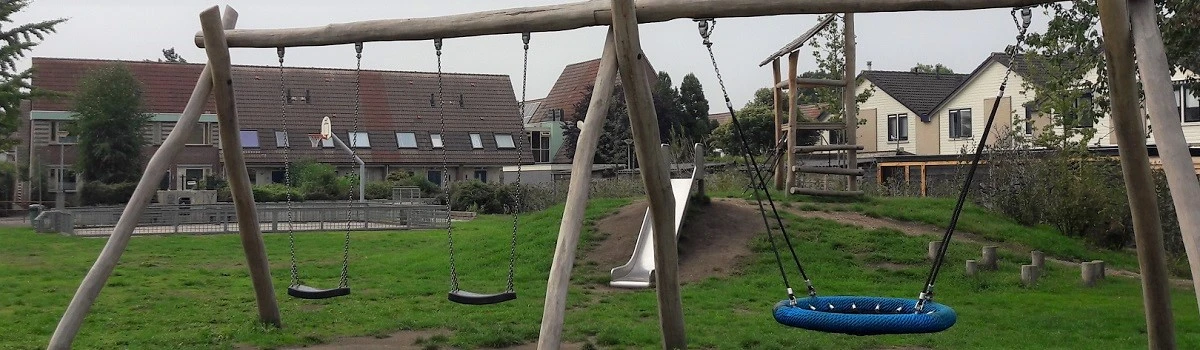 speelvoorzieningen in de woonwijken zodat kinderen zorgeloos kunnen sporten en spelen