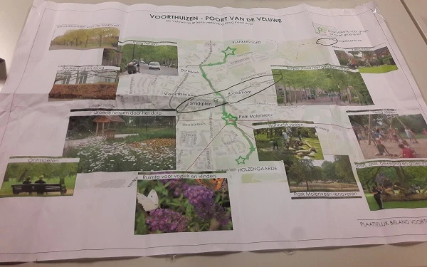 Investeren in vergroening, groene slinger in Voorthuizen