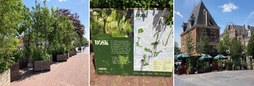 vergroenen dorpscentra