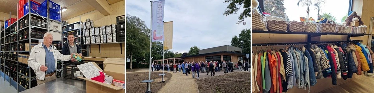 Opening van nieuwbouw Bronveld en Hulp aan Elkaar (voedsel- en kledingbank)