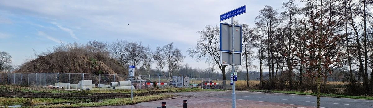 Doortrekken van de Holzenboschlaan in Voorthuizen