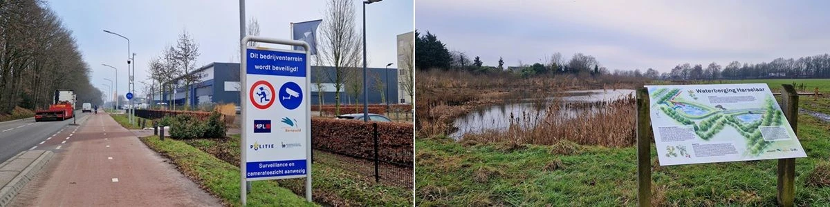 Belang van goede waterberging en beveiliging bedrijventerreinen