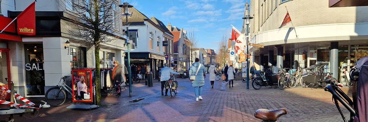 Fietsverbod in het centrum van Barneveld