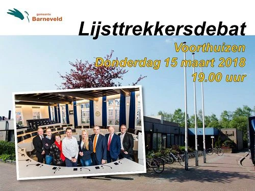 Lijsttrekkersdebat in Voorthuizen