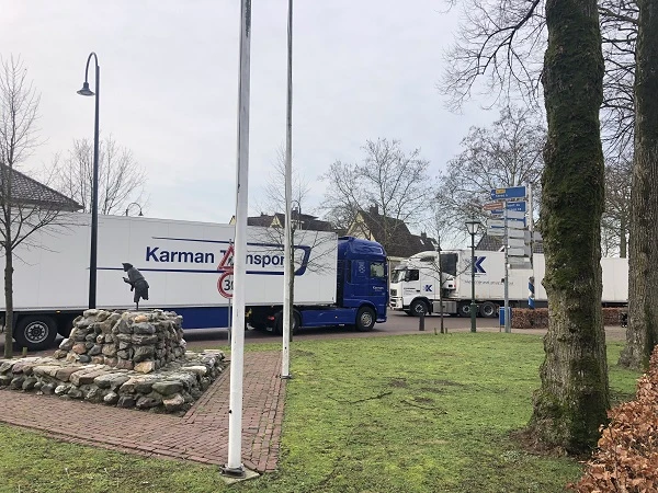 Lokaal Belang wil verbod in Garderen voor doorgaand vrachtverkeer