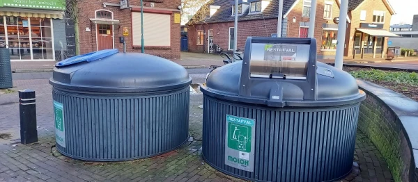 ondergrondse afvalinzameling centrum Barneveld
