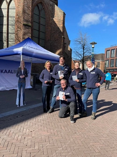 campagnedag Lokaal Belang gemeenteraadsverkiezingen Barneveld
