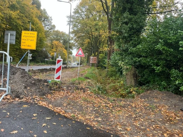 Fietspad Apeldoornsestraat ter hoogte van huisnummer 28