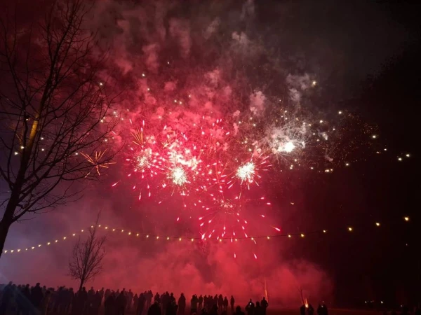 Vuurwerk Terbroek Nieuwjaar