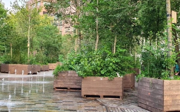 Groen in Voorthuizen belangrijk thema, toepassen verplaatsbaar groen