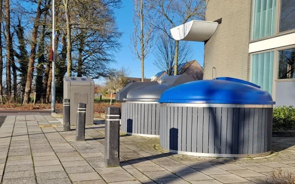 ondergrondse centrale inzameling afval